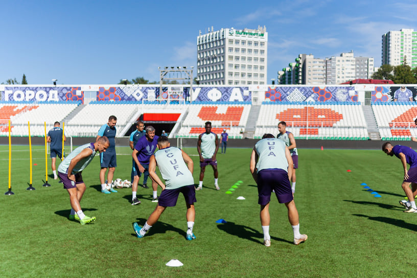 Открытая тренировка ФК «Уфа»