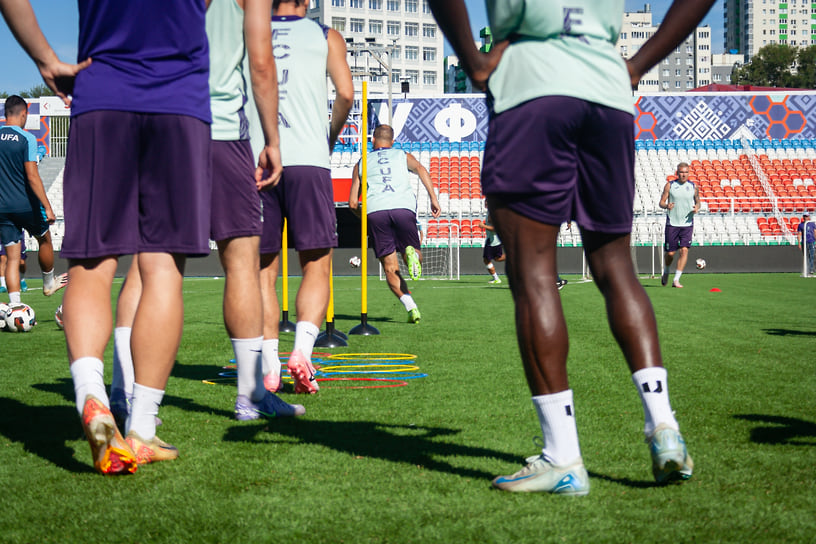 Открытая тренировка ФК «Уфа»