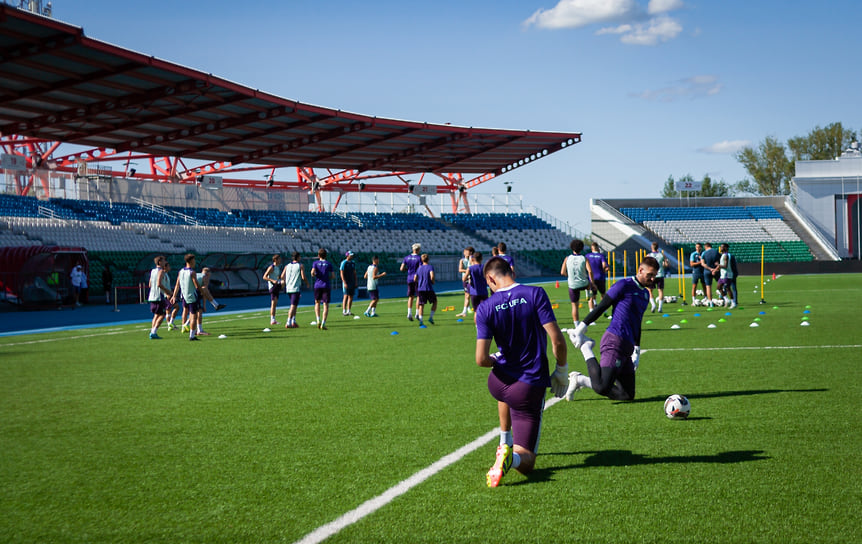 Открытая тренировка ФК «Уфа»