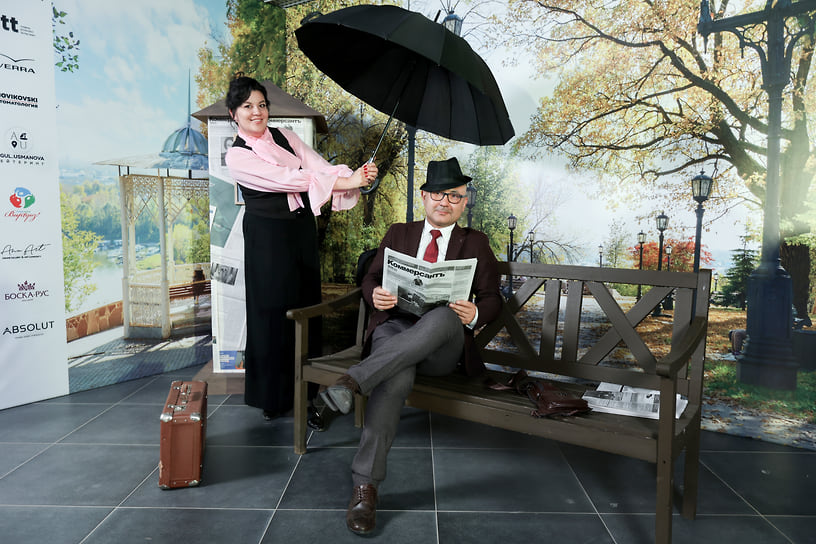 Председатель Башкирского отделения &quot;Опора России&quot; Ляйсан Николаева и вице-президент &quot;Клуба строителей РБ&quot; Тимур Лукманов