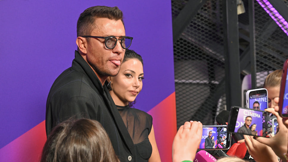 Актеры Павел Прилучный (слева) и Зепюр Брутян (справа)