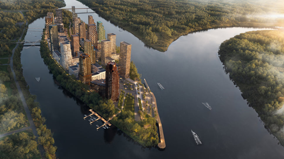 В Уфе началась реализация уникального жилого комплекса бизнес-класса «Белый Остров»