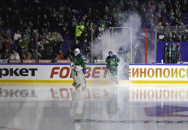 Хоккейный клуб «Салават Юлаев» вчера на домашней площадке обыграл астанинский «Барыс» со счетом 7:4