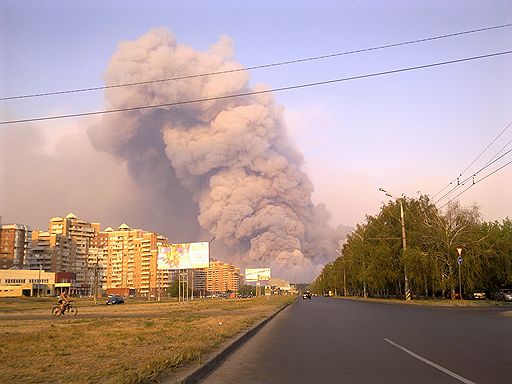 По оценкам экологов, пожар в Тольятти уже уничтожил четверть городских лесов