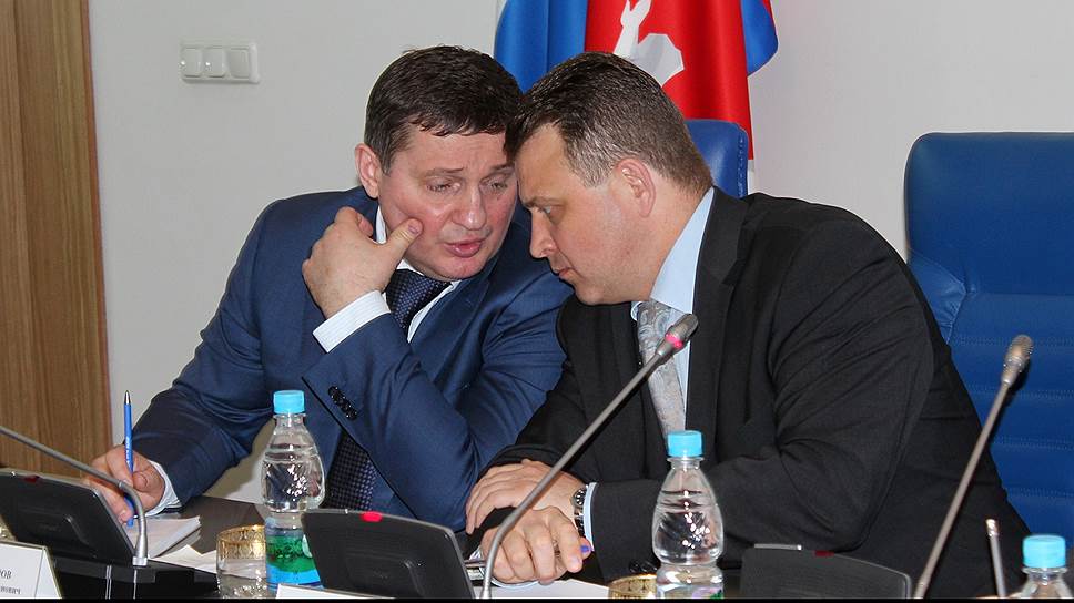 Андрей Бочаров (слева) и Владимир Ефимов советуются по всем важным вопросам, но на праймериз будут соперниками