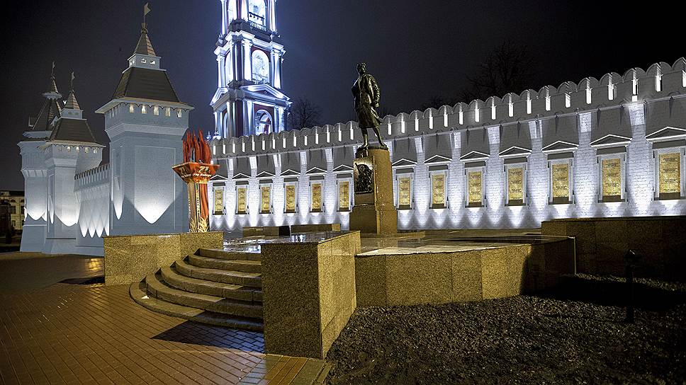 Памятник Зое Космодемьянской в Тамбове решили оградить от храма (рендер проекта)