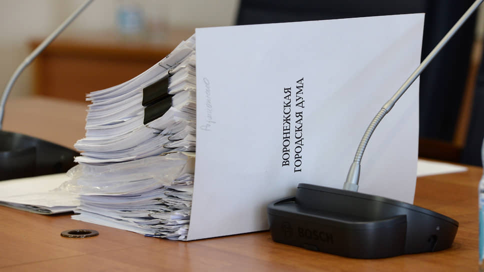Кандидаты в депутаты городской думы Воронежа завершили сбор документов