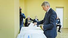 Александр Гусев проголосовал на выборах президента РФ в Воронеже