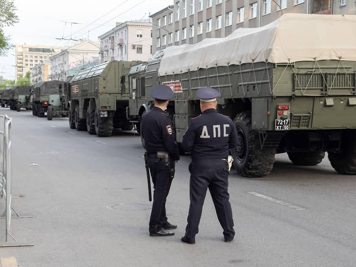 Репетиция порада Победы в Воронеже 7 мая 2021 года.