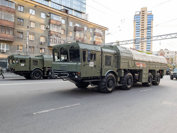 Репетиция парада Победы в Воронеже 7 мая 2021 года.