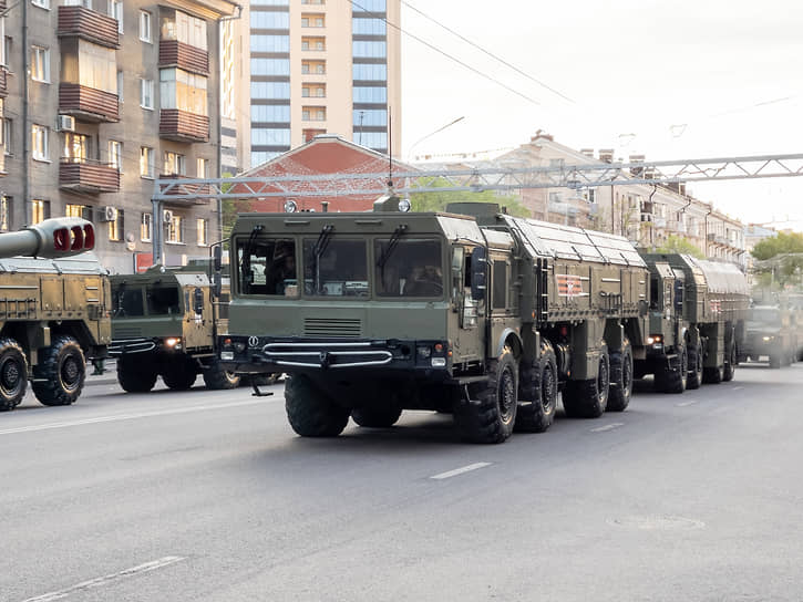 Репетиция парада Победы в Воронеже 7 мая 2021 года.