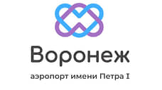 Международный аэропорт Воронеж имени Петра I представил новый логотип в виде двух пересекающихся сердечек