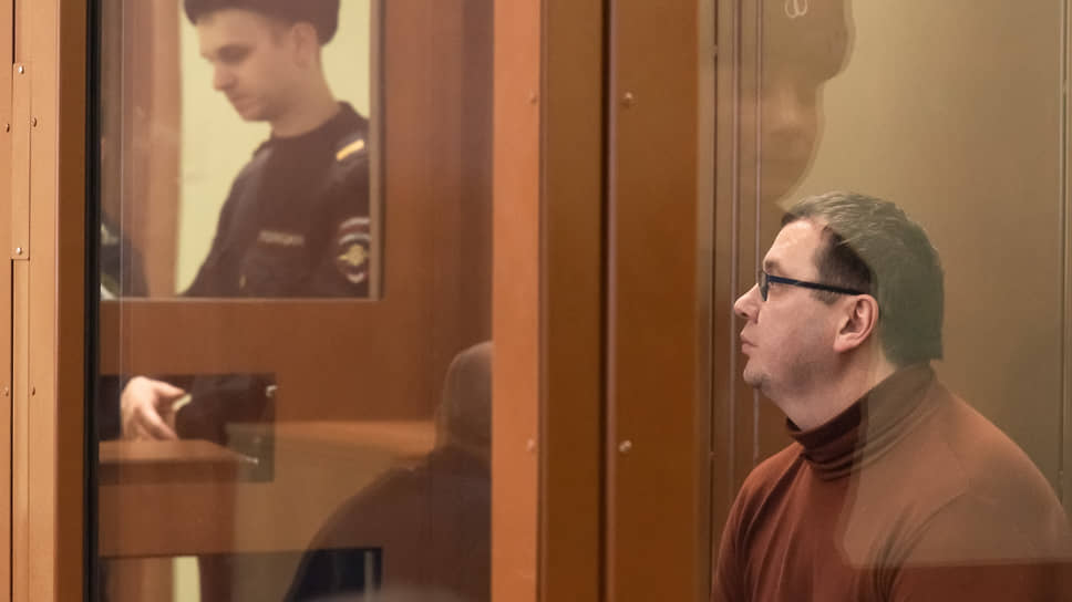 Сергей Колодяжный во время одного из заседаний по своему делу