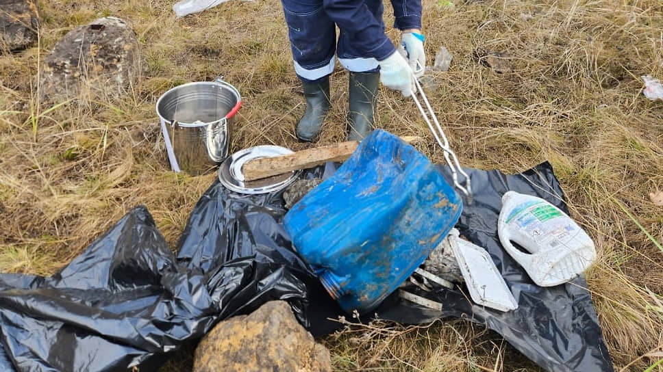 Фрагмент свалки на улице Острогожской в Воронеже