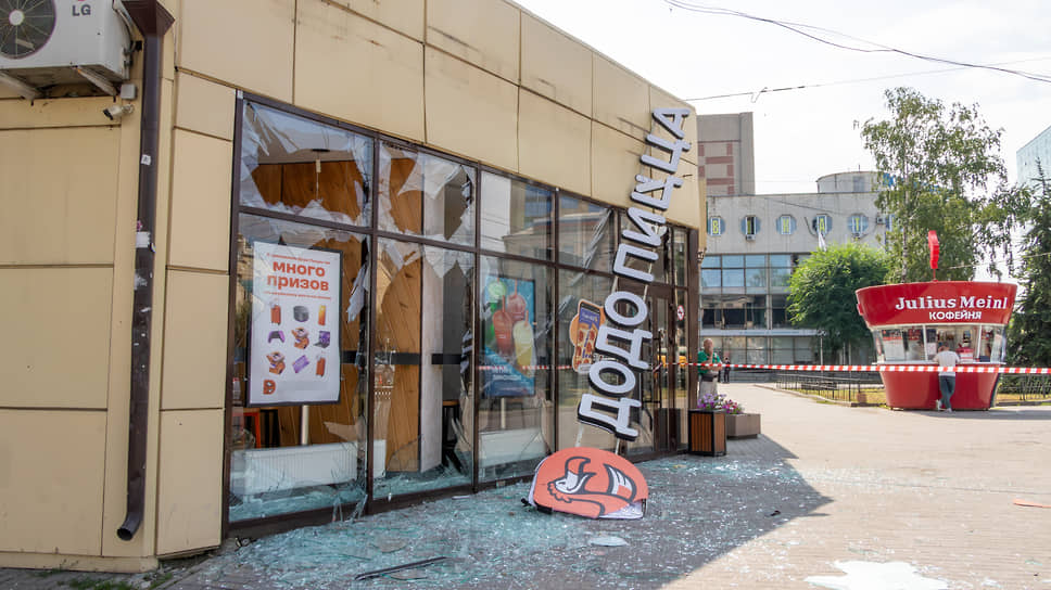 Последствия ночной атаки БПЛА в Воронеже