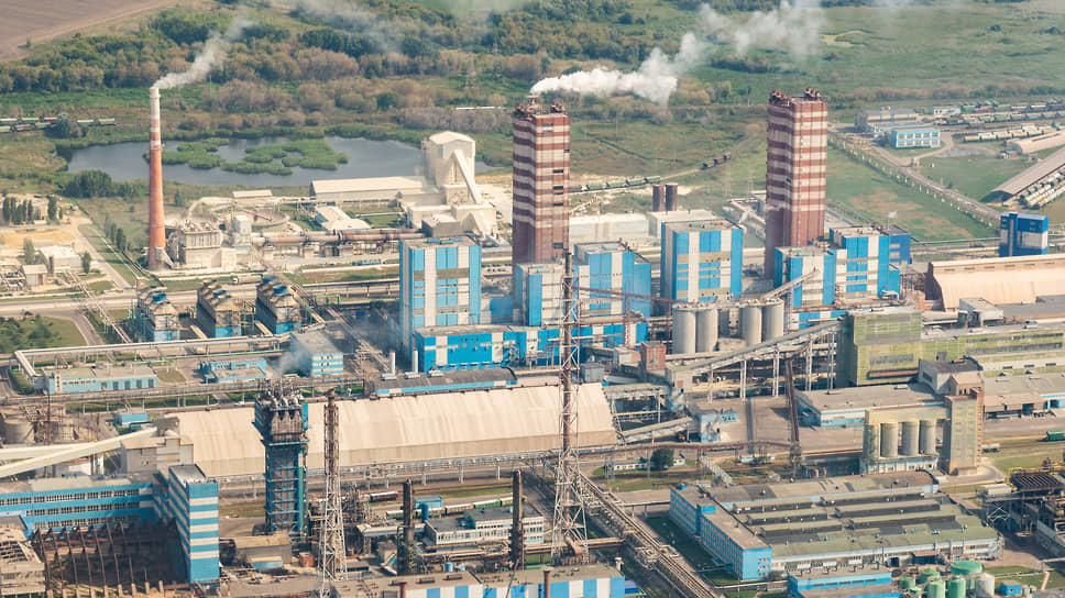 Завод «Минудобрений» в Россоши Воронежской области