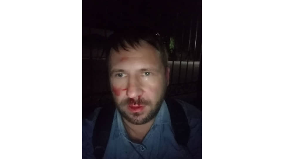 Наблюдатель на выборах в поселке Воля Новоусманского района Воронежской области Василий Потапов