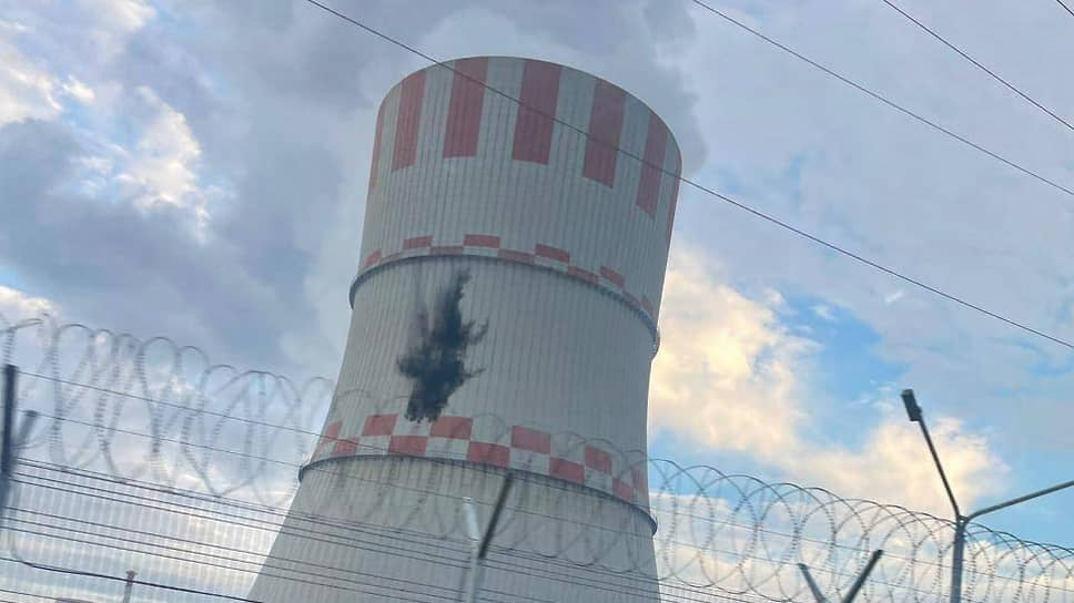 Боевой БПЛА попытался атаковать градирню Нововоронежской АЭС