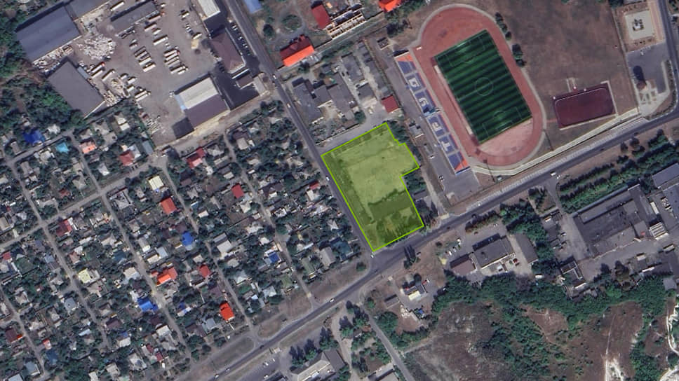 Имущественный комплекс на улице Мира в Старом Осколе Белгородской области