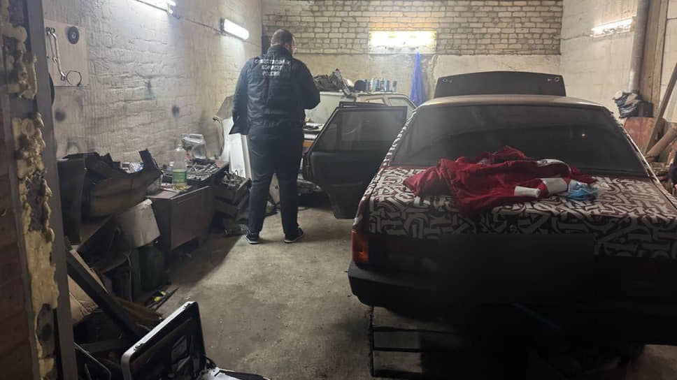 Фото СКР с места происшествия