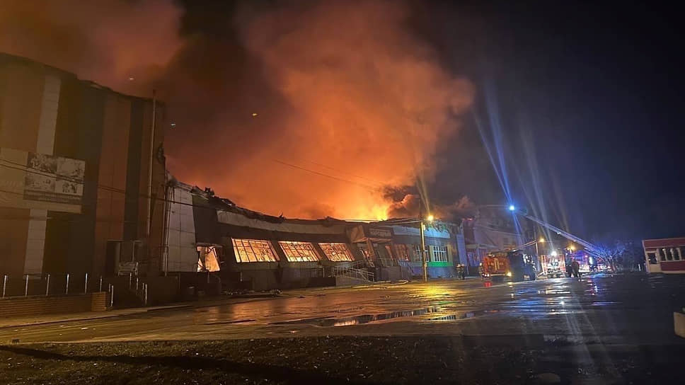 Последствия атаки БПЛА ВСУ на Корочу Белгородской области 17 ноября 2025 года