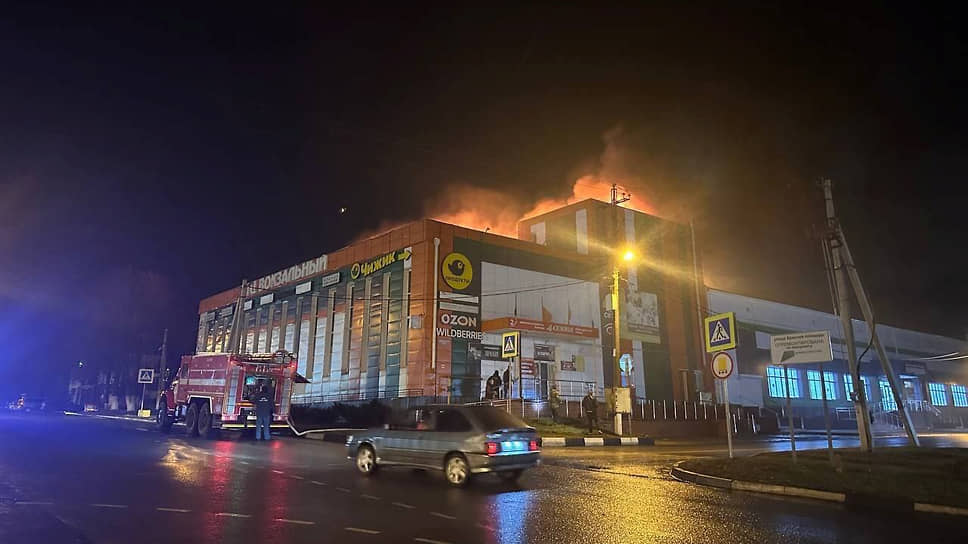 Последствия атаки БПЛА ВСУ на Корочу Белгородской области 17 ноября 2025 года