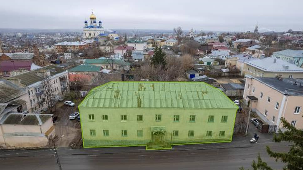 Выставлявшееся на продажу здание на улице 9 Декабря