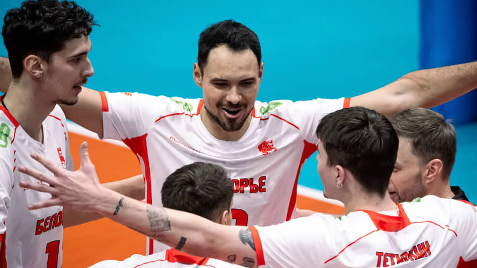 Фото с последнего матча ВК «Белогорье»