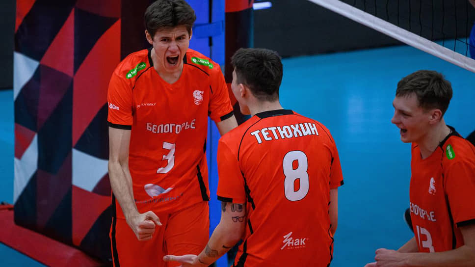 ВК «Белогорье» победил «Кузбасс» из Кемерова