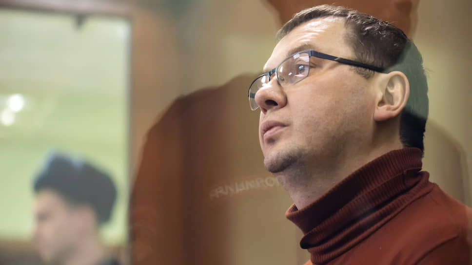 Сергей Колодяжный во время рассмотрения его дела в суде