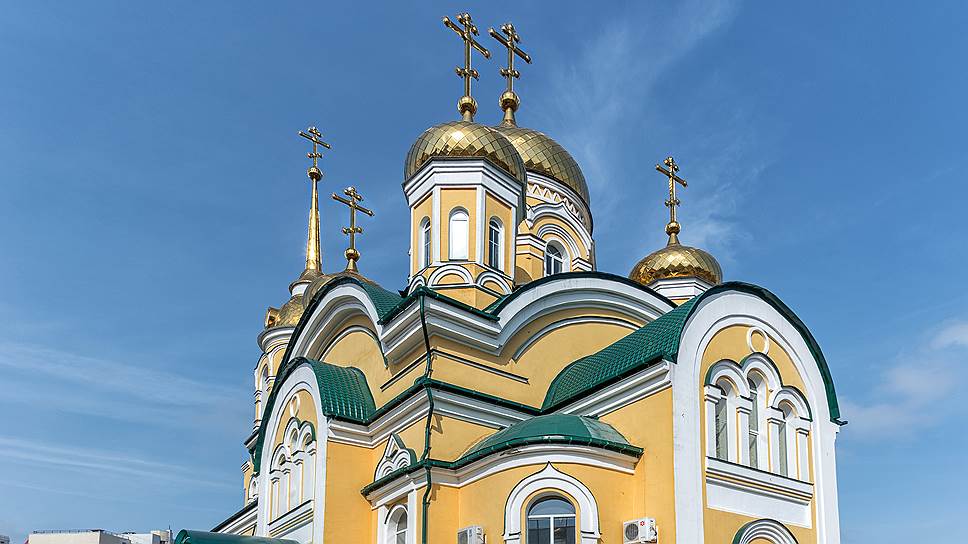 Липецк. Церковь Всех Святых, в земле Российской просиявших.