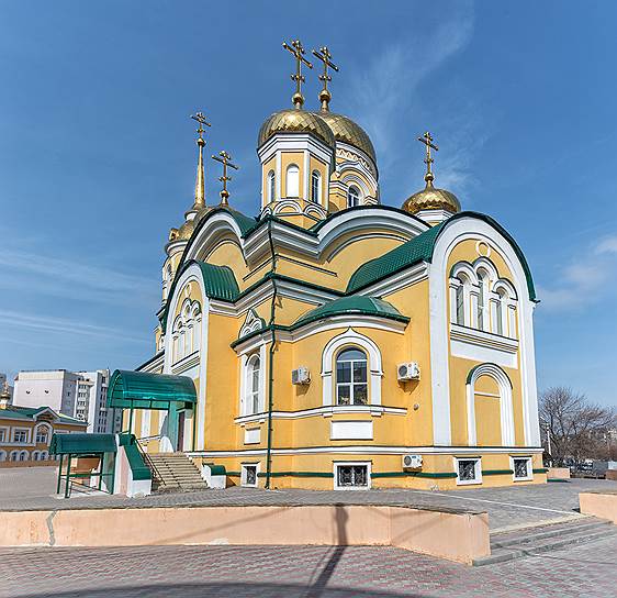 Липецк. Церковь Всех Святых, в земле Российской просиявших.