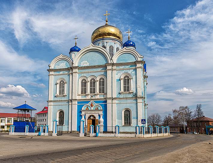 Город Данков. Собор Тихвинской иконы Божией матери (Тихвинский собор).