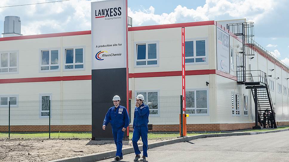 Завод концерна LANXESS (Германия) в Особой экономической зоне &quot;Липецк&quot;.