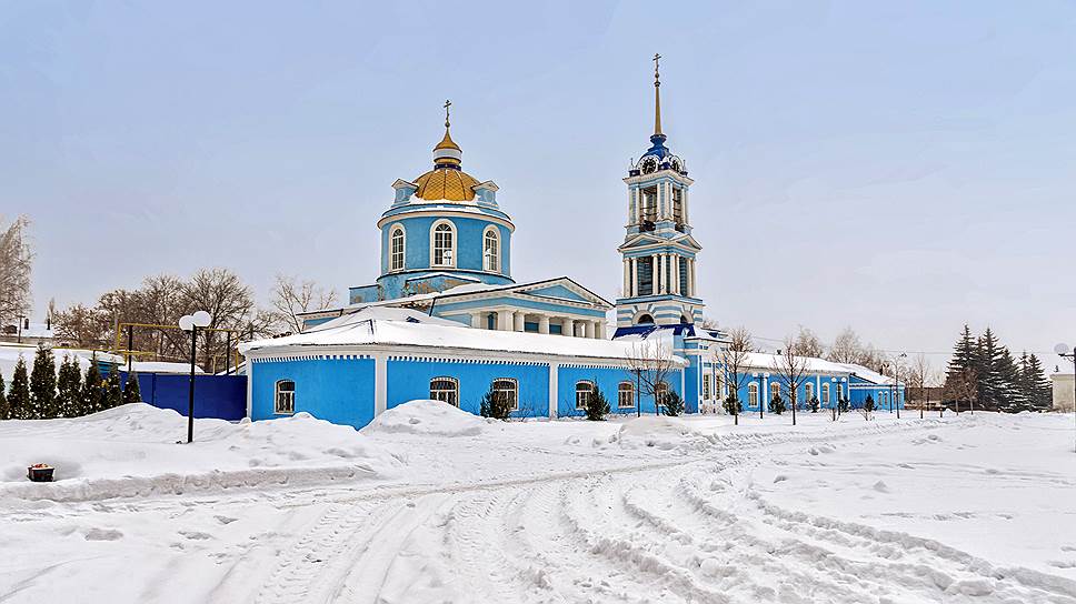 Задонск. Церковь Успения Пресвятой Богородицы.