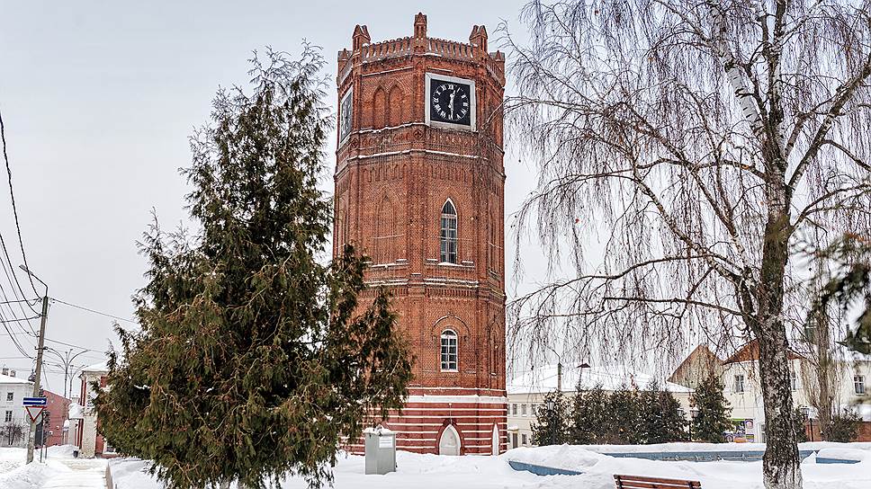 Памятник архитектуры - водонапорная башня (построена в 1868 году).