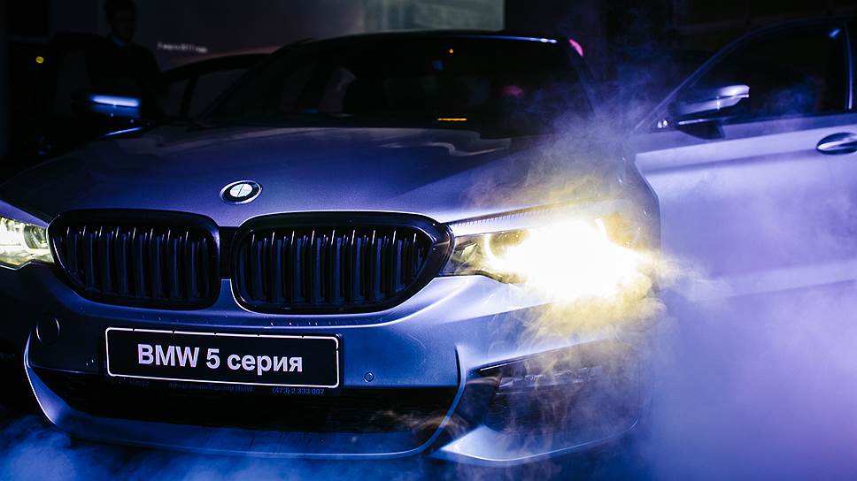 Презентация нового автомобиля BMW 5 автодилером «Модус» в Воронеже