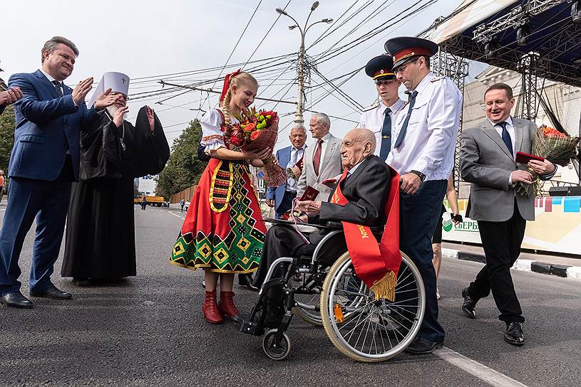 Чествование Почетного гражданина города Воронежа Мамеда Джабраилова