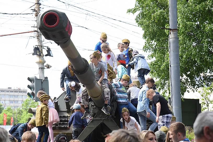 Празднование 74-й годовщины Победы в Великой Отечественной войне в Воронеже