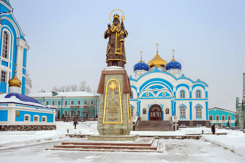 Задонский Рождество-Богородицкий мужской монастырь. Церковь Рождества Богородицы