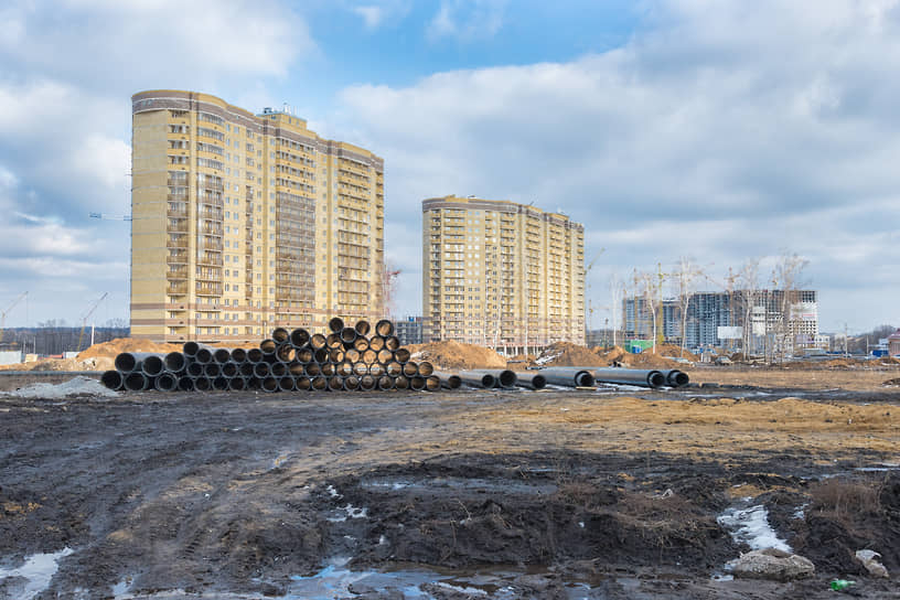 Строительство ЖК «Олимпийский» Воронежской девелоперской компании, 2014 год