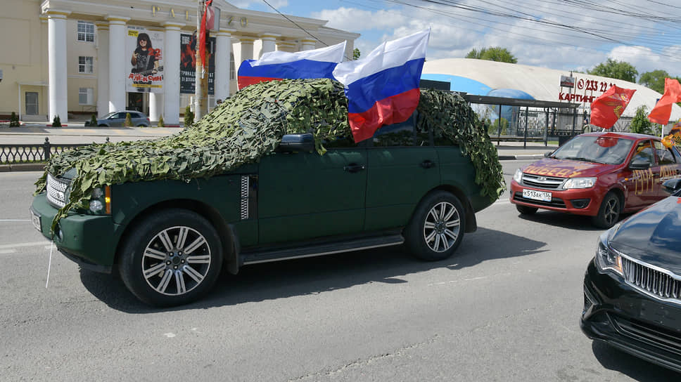 Автопробег в честь Дня Победы в Воронеже
