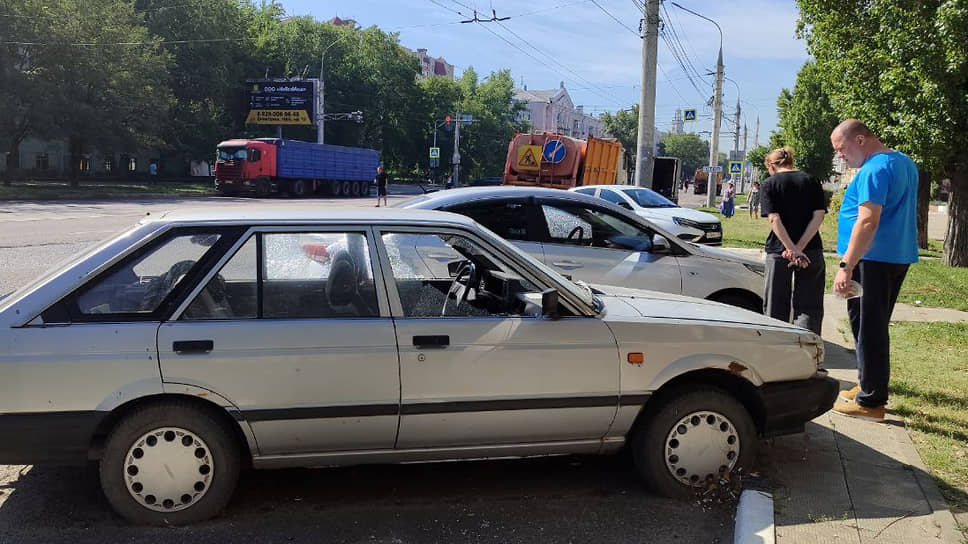 Повреждения получили несколько автомобилей