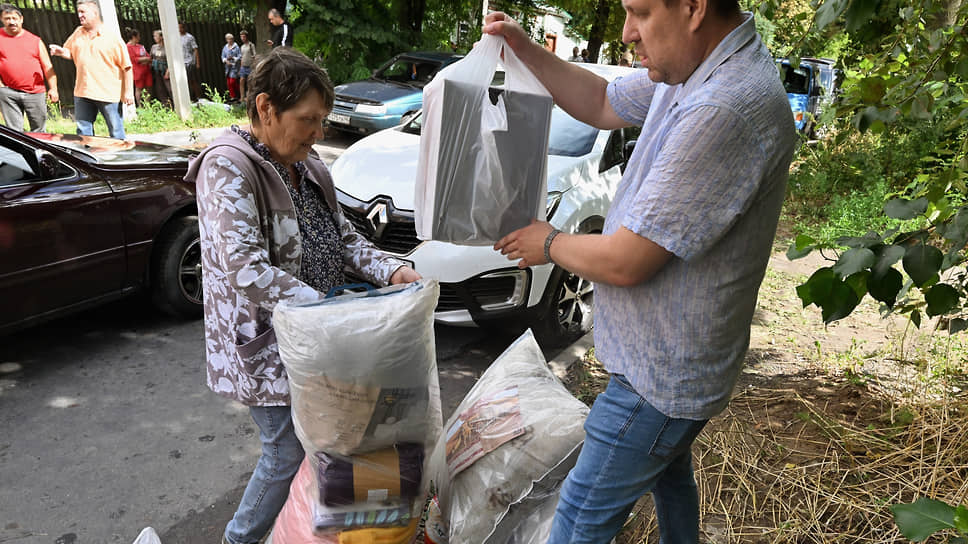 Сбор гуманитарной помощи в НКО &quot;Домик добрых дел&quot; для эвакуированных жителей приграничных районов Курской области, пострадавших от обстрела