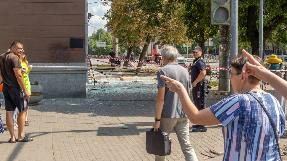 Последствия атаки БПЛА на Воронеж 15 июля