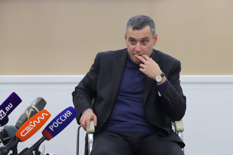 Врио губернатора Курской области Александр Хинштейн