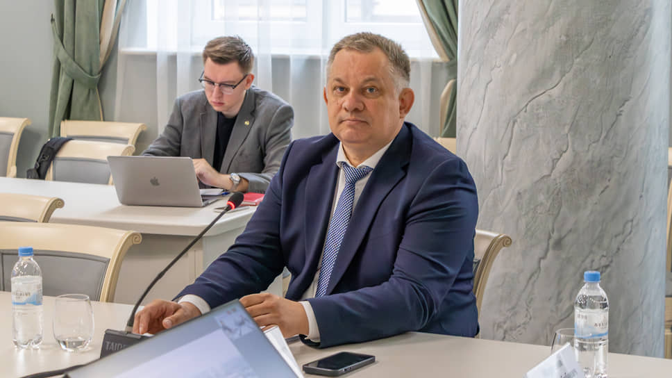 Управляющий липецким отделением ЦБ Дмитрий Чебряков 