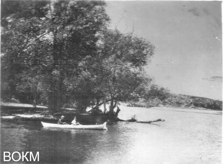Река Воронеж рядом с городом. 1900-е годы.