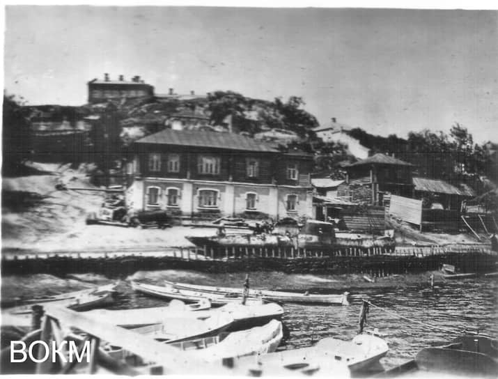 Лодочная станция на реке Воронеж. До 1900 года.