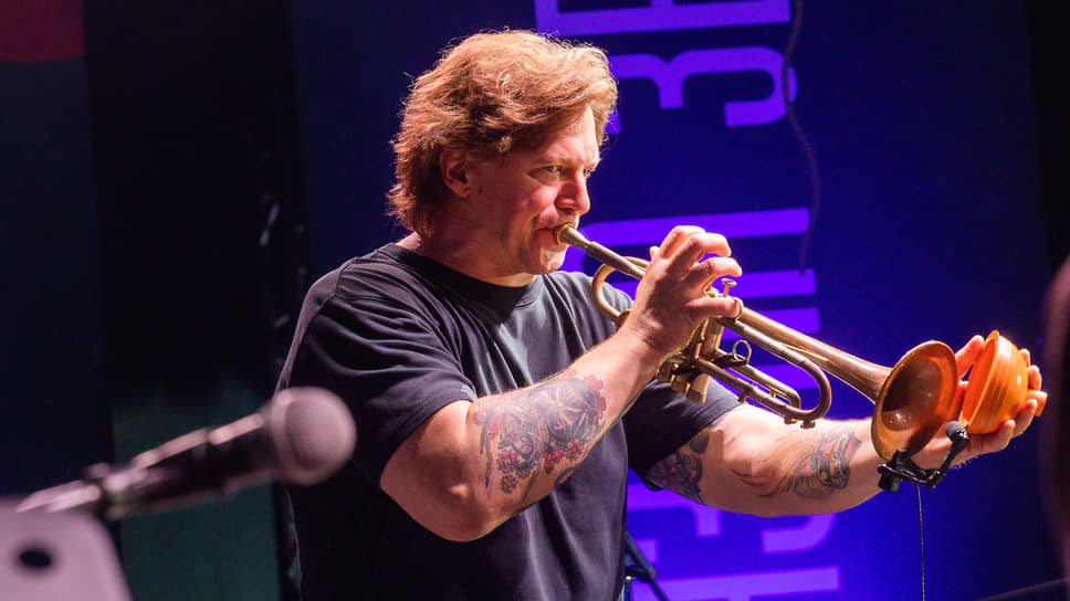 Вадим Эйленкриг на сцене фестиваля «JAZZ на Зеленом острове»